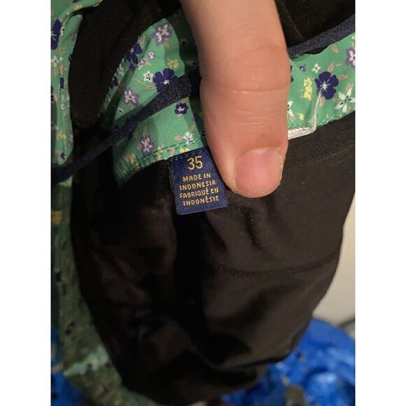 Polo Ralph Lauren Golf Shorts Mens 35 Green Golf Print Paisley Lined - Picture 8 of 11